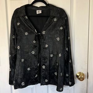 Satiny, Beautiful Topper/Jacket/Kimono